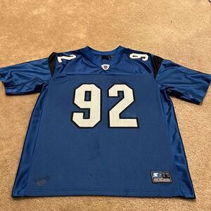 Vintage Starter “92” football jersey, size Medium.